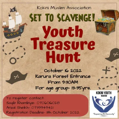 Kokni Muslim Association Youth Treasure Hunt 2022