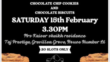 Cookie Baking Class