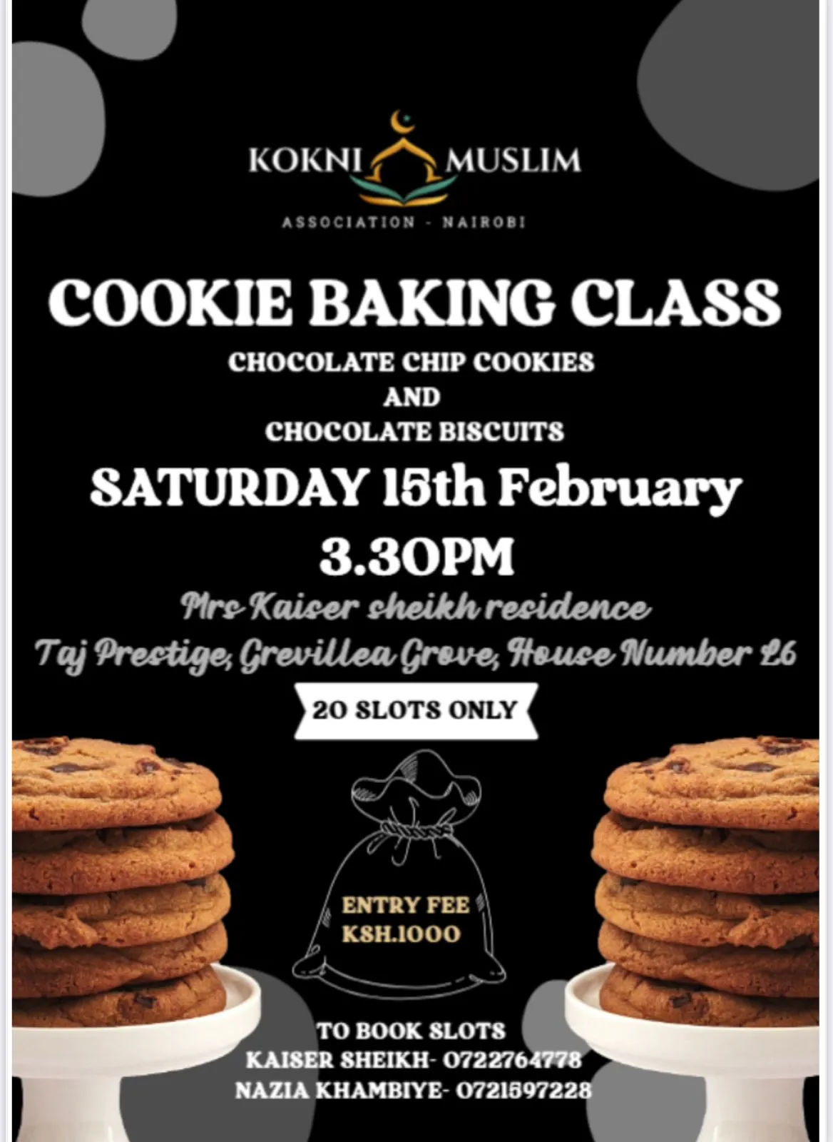 Cookie Baking Class